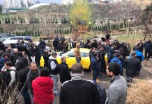 ავტომრბოლელების აქცია ფედერაციის პრეზიდენტის გადადგომის მოთხოვნით