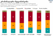 “ყველაზე ხშირი დანაშაული და კრიმინალური მდგომარეობა” : მოსახლეობის აზრი