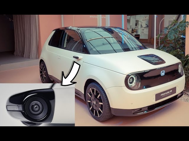 ახალი ელექტრომობილი გვერდითი სარკეების გარეშე