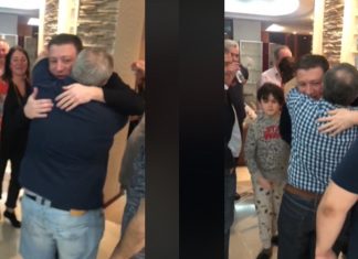 როგორ დახვდნენ ციხიდან გამოსულ გიგი უგულავას სახლში (ვიდეო)