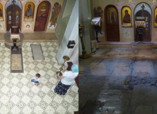 წმ. ბარბარეს ტაძარში ისტორიული საფლავები და წარწერები გაანადგურეს – ტიგინაშვილი