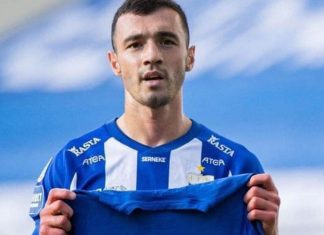 გიორგი ხარაიშვილმა შვედეთის ჩემპიონატში გატანილი გოლი გიორგი შაქარაშვილს მიუძღვნა