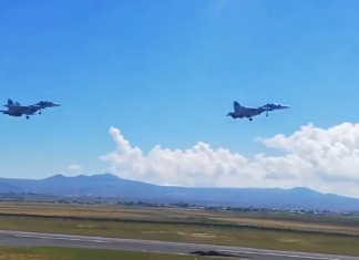SU-30SM-ები სომხეთის საზღვარს დაიცავენ – ფაშინიანი გამანადგურებლების ვიდეოს აქვეყნებს