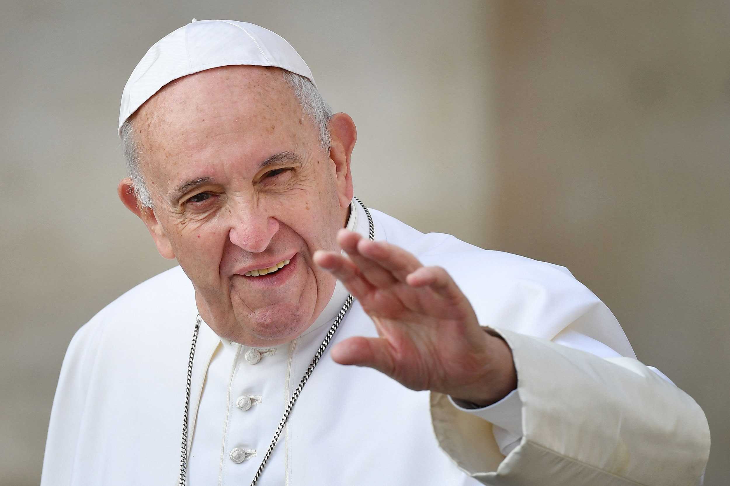Image: VATICAN-POPE-AUDIENCE-RELIGION