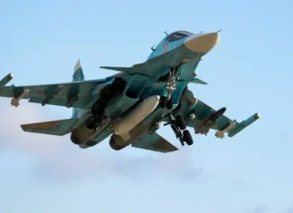 უკრაინელებმა რუსული ბომბდამშენი ჩამოაგდეს