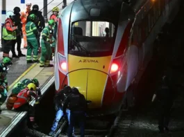 თავდასხმა ინგლისში მატარებელში: 10 დაჭრილი, მათგან ცხრა — მძიმედ