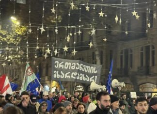 აქციის მონაწილეები ახალი წლის ღამის შეხვედრას რუსთაველის გამზირზე გეგმავენ
