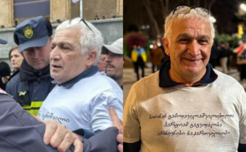 9 აპრილის მემორიალთან დაკავებულ მოქალაქეს 10-დღიანი პატიმრობა შეეფარდა