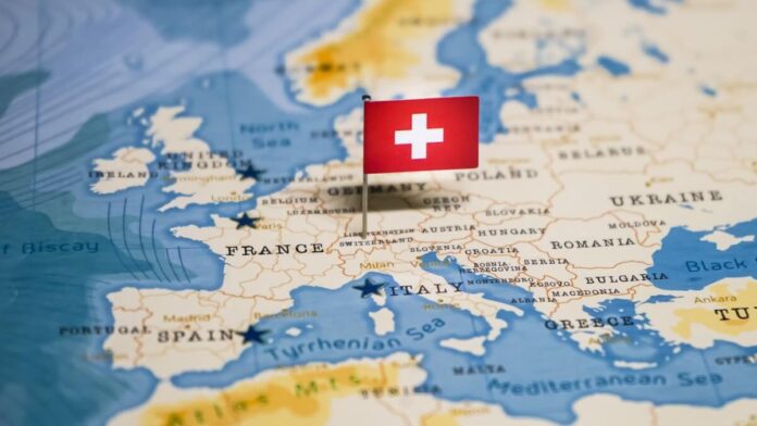 Switzerland-map-and-flag