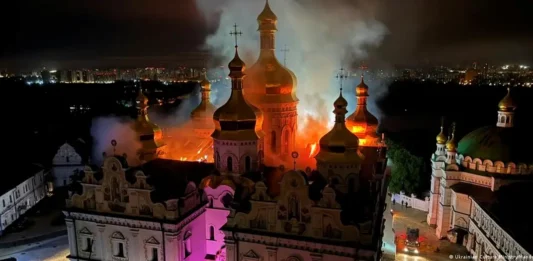 უკრაინა კიევ–პეჩერის ლავრაზე რუსეთის დარტყმების გამო იუნესკოს მიმართავს