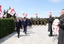 „ოცნების“ ლიდერები შინდისში: წინა ხელისუფლება მოღალატეა, ომი მათ დაიწყეს