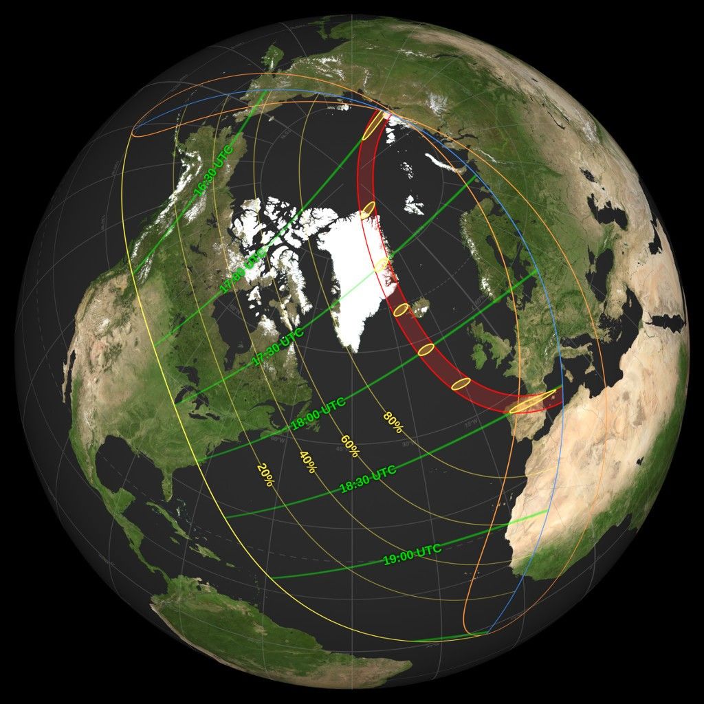 eclipse map