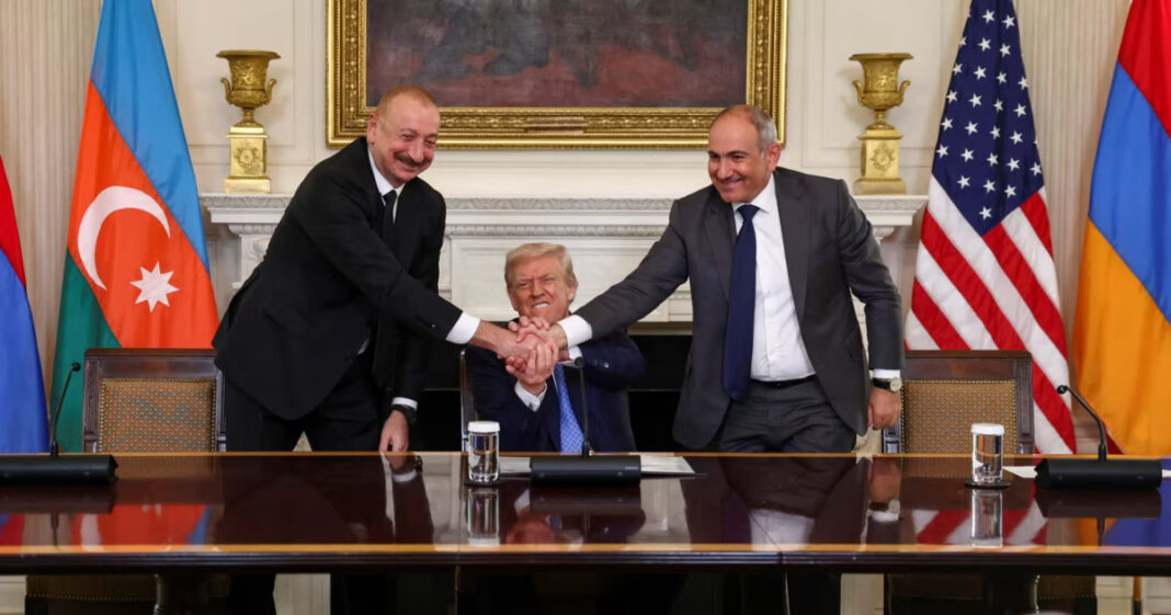 trump aliev pashinian