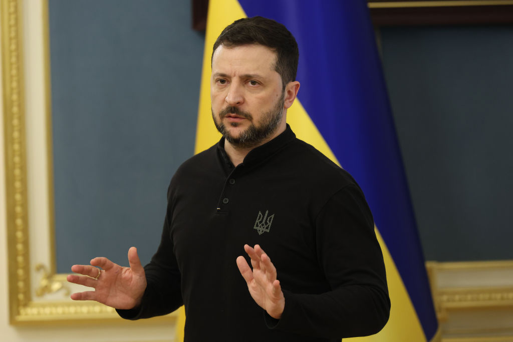 Press Briefing Of Volodymyr Zelenskyi In Kyiv